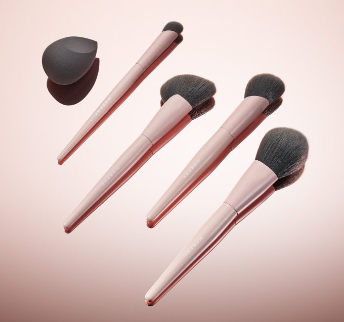 Face Shaping Essentials Bamboo & Charcoal Infused Face Brush Set