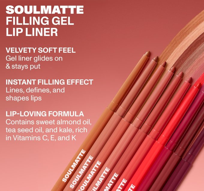 Soulmatte Filling Gel Lip Liner - Compatible