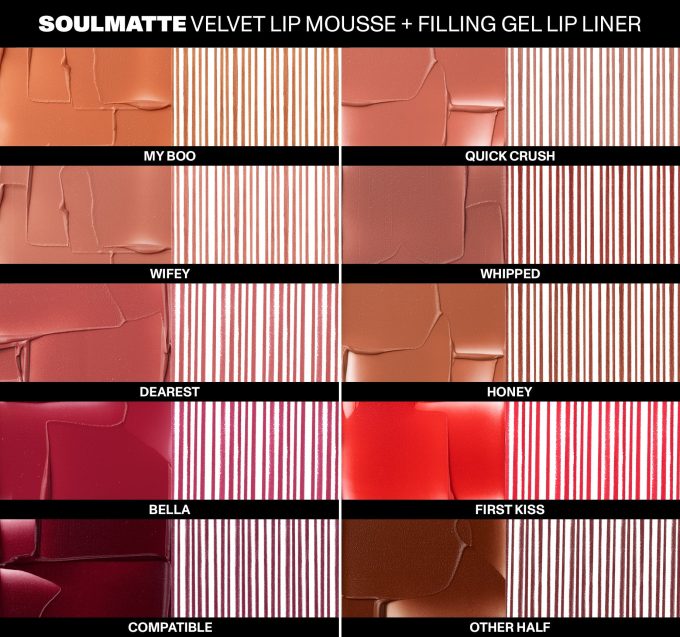 Soulmatte Filling Gel Lip Liner - Bella