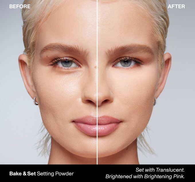 Bake & Set Soft Focus Setting Powder - Brightening Pink