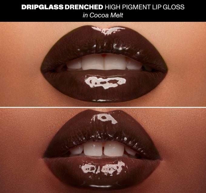 Dripglass Drenched High Pigment Lip Gloss - Cocoa Melt