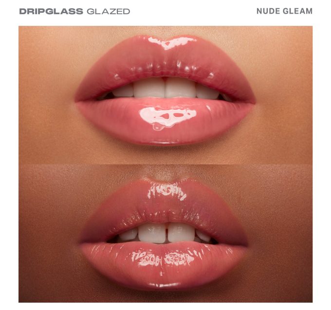 Dripglass Glazed High Shine Lip Gloss - Nude Gleam