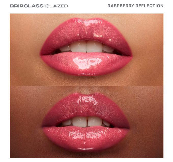 Dripglass Glazed High Shine Lip Gloss - Raspberry Reflection