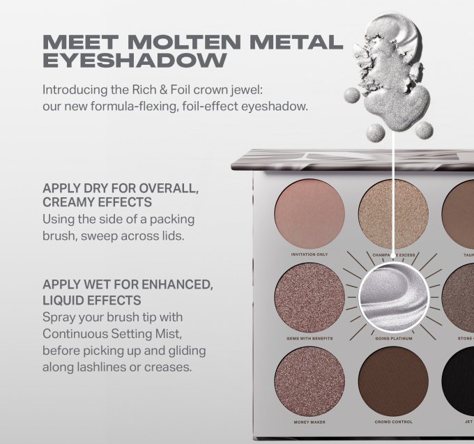 Rich & Foiled Artistry Palette - Going Platinum