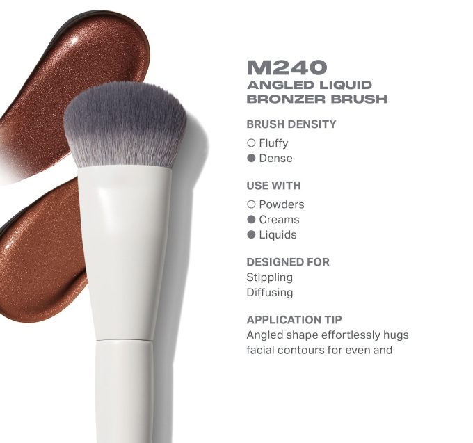 M240 Angled Liquid Bronzer Brush