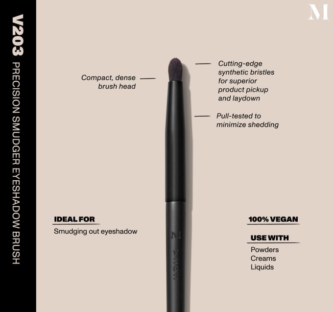 V203 Precision Smudger Eyeshadow Brush