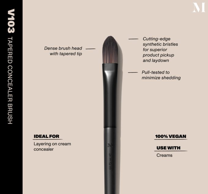 V103 Tapered Concealer Brush