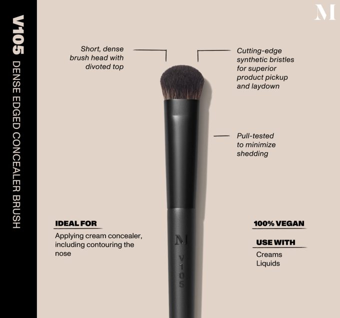 V105 Dense Edged Concealer Brush